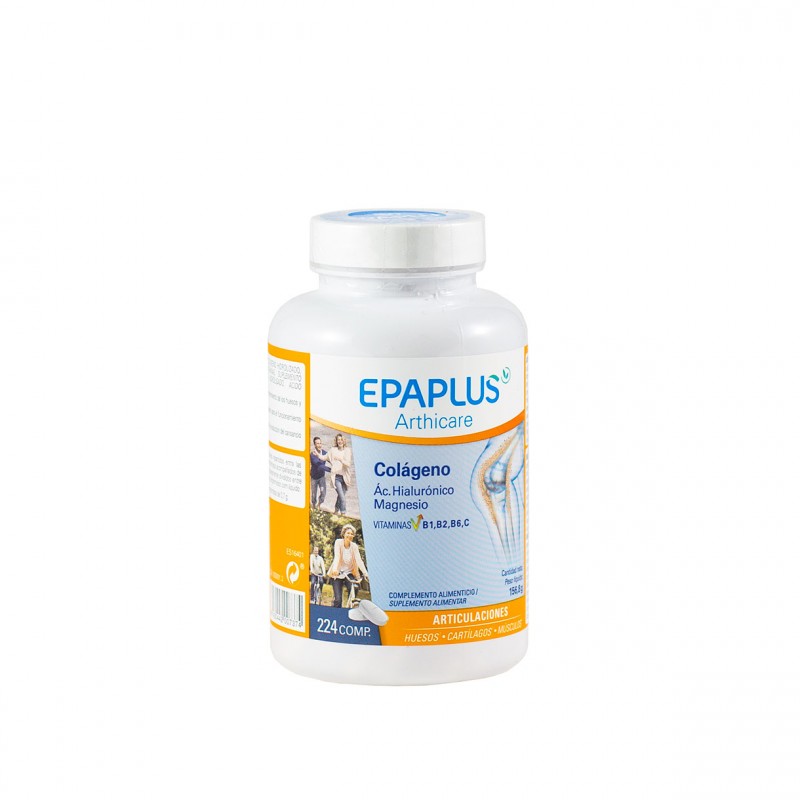 Epaplus colágeno+hialurónico+magnesio 224 comprimidos-Farmacia Olmos
