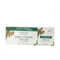 Klorane keratin 30 capsulas triplo - Farmacia Olmos