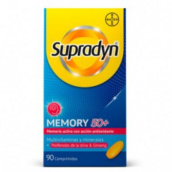 Supradyn memory 50+ 90 comprimidos-Farmacia Olmos