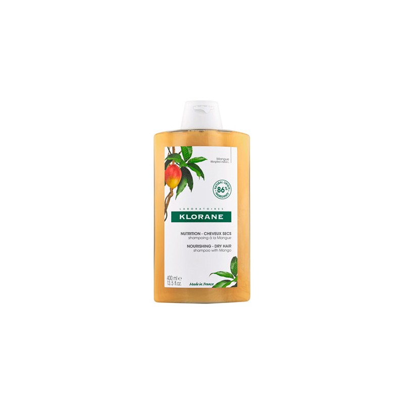 Klorane champu nutritivo de mango 400ml- Farmacia Olmos