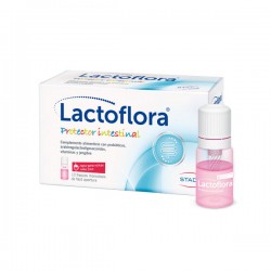 Lactoflora protector intestinal infantil fresa 10 viales-Farmacia Olmos