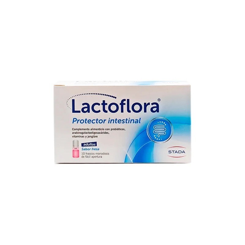 Lactoflora protector intestinal adulto 10 viales - Farmacia Olmos