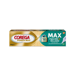 Corega max fijacion + sellado 40g-Farmacia Olmos