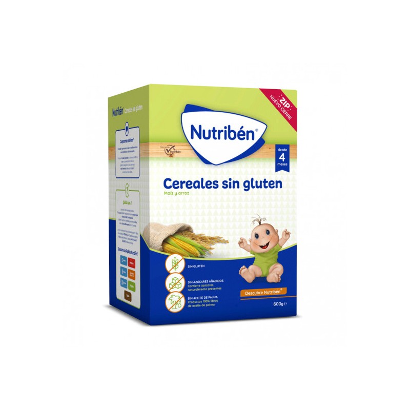 Nutriben cereales sin gluten  300 g-Farmacia Olmos