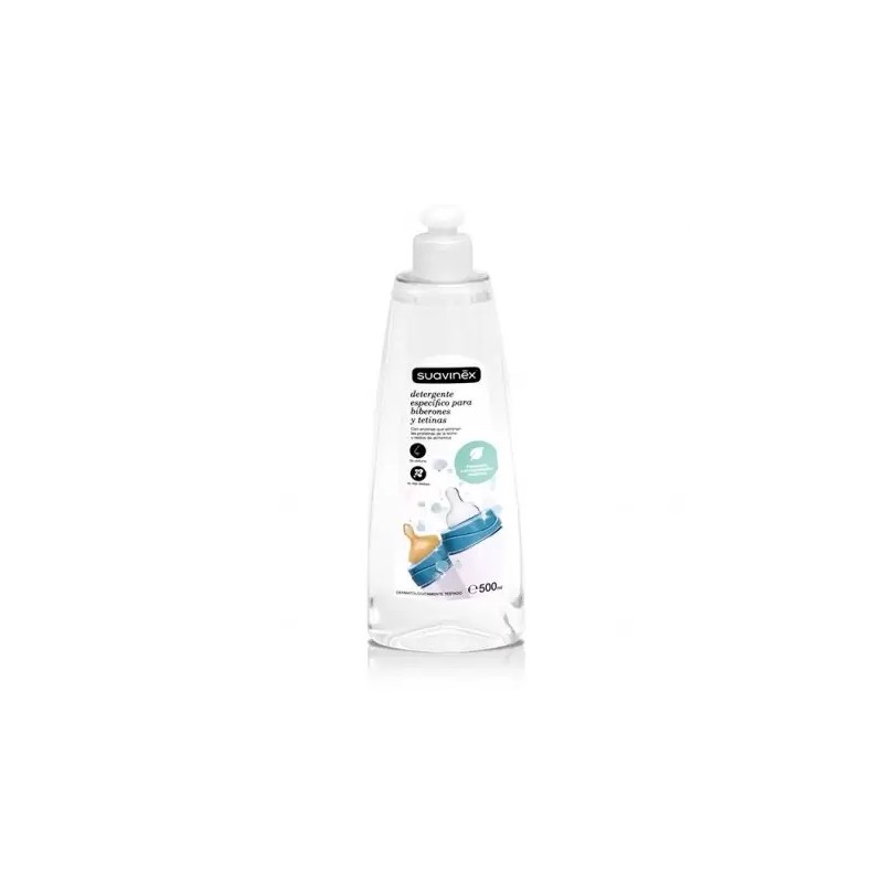 Suavinex detergente biberones y tetinas 500ml-Farmacia Olmos