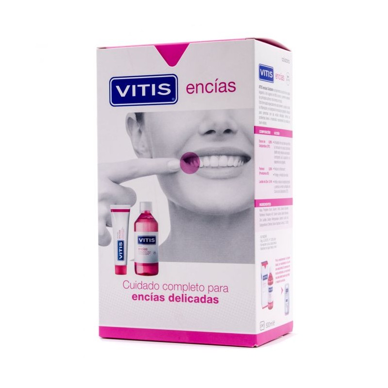 Vitis encias pack prevencion y tratamiento gingivitis-Farmacia Olmos