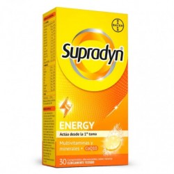 Supradyn activo 30 comprimidos efervescentes-Farmacia Olmos