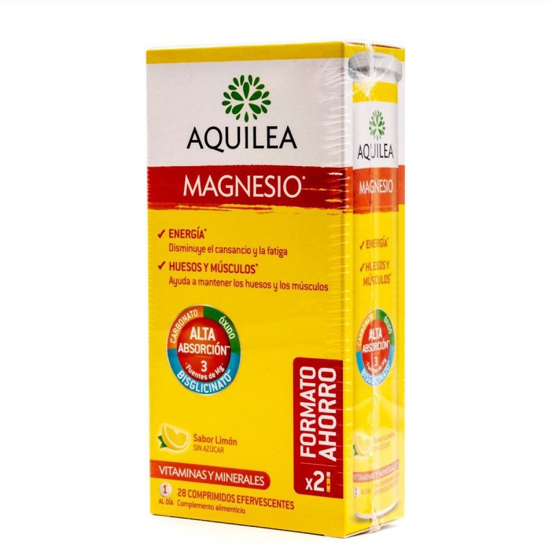 Aquilea magnesio 375 mg 28 comprimidos efervescentes-Farmacia Olmos