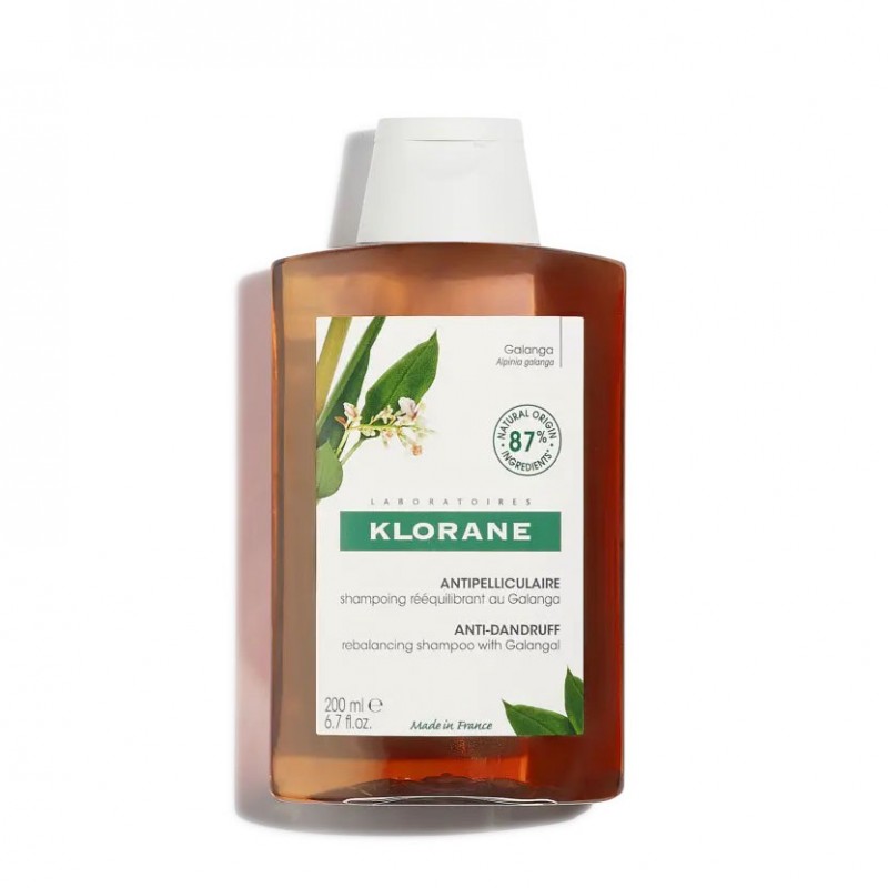 Klorane champu reequilibrante a la galanga 200ml-Farmacia Olmos