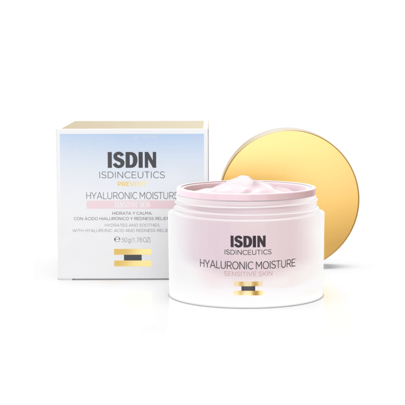 Isdinceutics hyaluronic moisture sensitive skin crema 50g-Farmacia Olmos