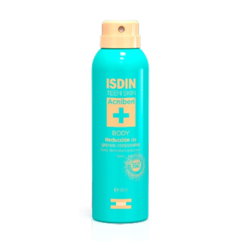 Isdin teen skin acniben body spray 150ml - Farmacia Olmos