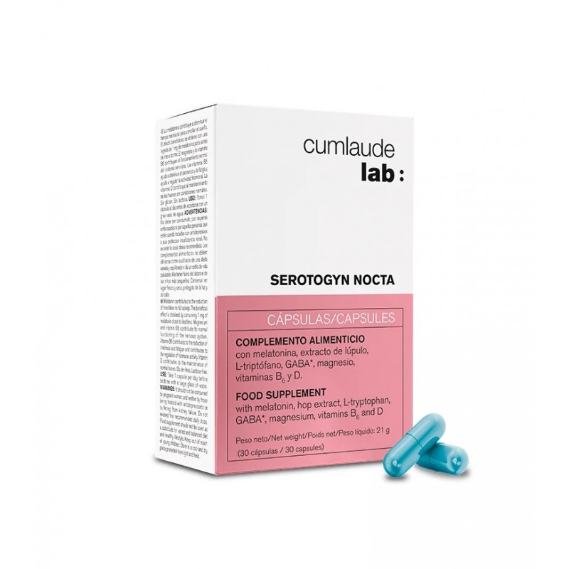 Cumlaude lab: serotogyn nocta 30 capsulas-Farmacia Olmos