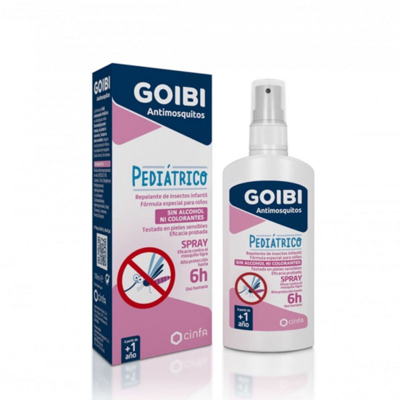 Goibi antimosquitos pediatrico spray 100ml-Farmacia Olmos