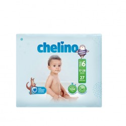 Chelino pañal infantil fashion & love t- 6 (17 - 28 kg) 27 pañales-Farmacia Olmos