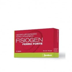 Fisiogen Ferro Forte 30 cap-Farmacia Olmos