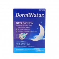 Comprar Dorminatur triple accion 30 comprimidos liberacion prolongada