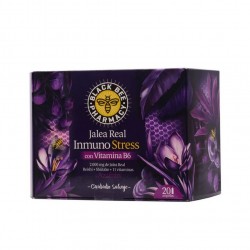 Black bee jalea real inmuno stress 20 ampollas-Farmacia Olmos