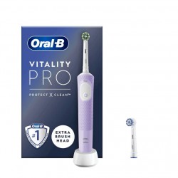 Oral b cepillo electrico vitality pro morado-Farmacia Olmos