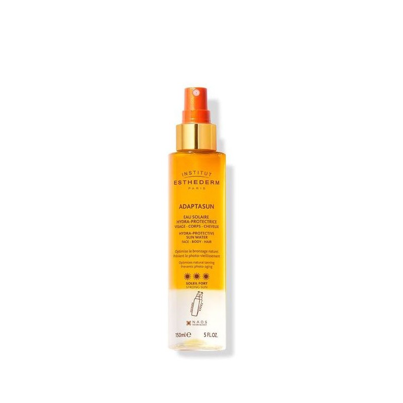 Esthederm adaptasun agua solar hidratante y protectora cara.-cuerpo-cabello 150ml-Farmacia Olmos