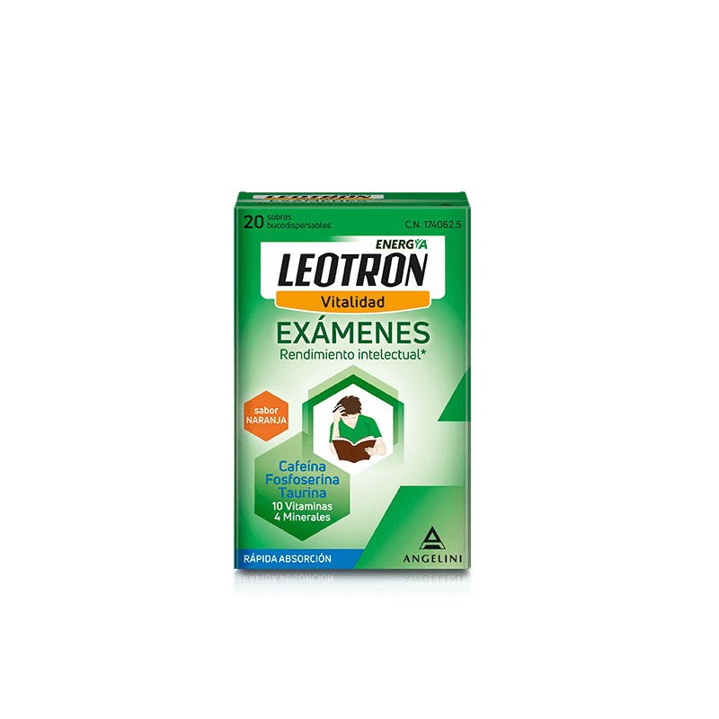 Leotron examenes 20 sobres bucodispersables-Farmacia Olmos