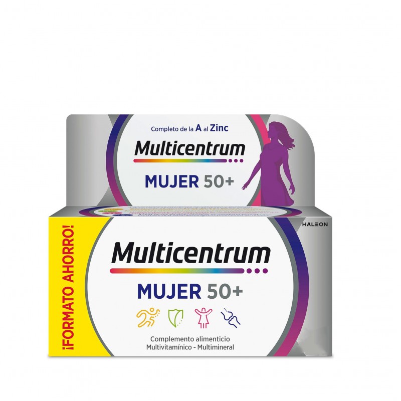 Multicentrum mujer 50+ 90 comprimidos-Farmacia Olmos