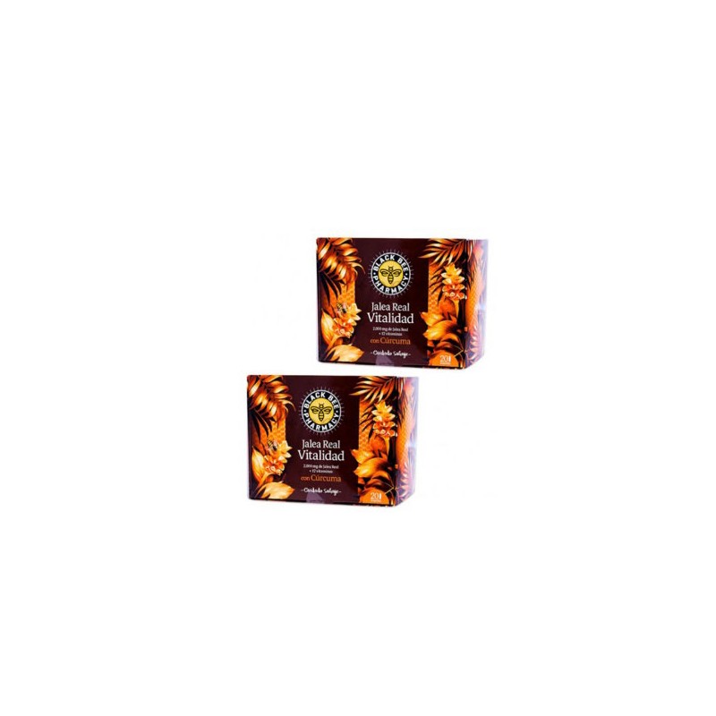 Black bee pharmacy jalea vitalidad 20 ampollas duplo-Farmacia Olmos