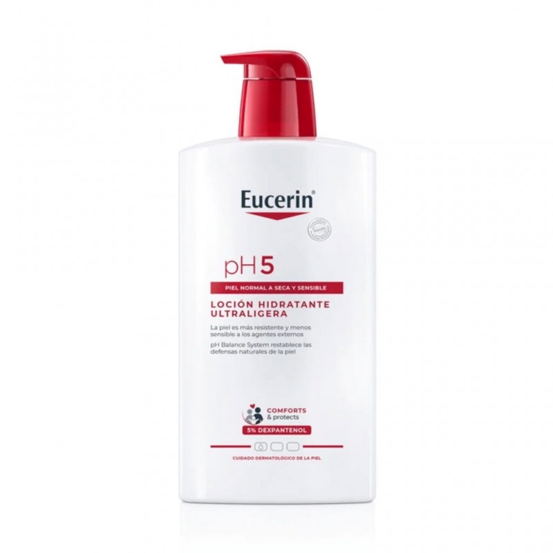 Eucerin piel sensible ph-5 locion hidratante ultraligera 1l-Farmacia Olmos