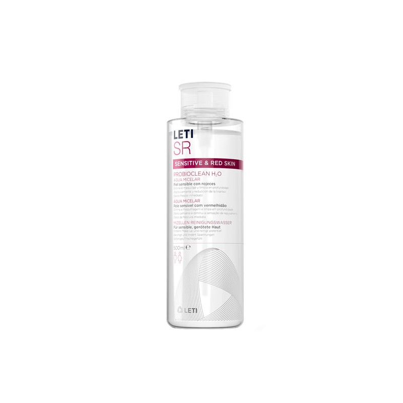 Letisr probioclean h2o agua micelar 500ml-Farmacia Olmos