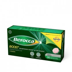 Berocca boost 30 comprimidos efervescentes-Farmacia Olmos