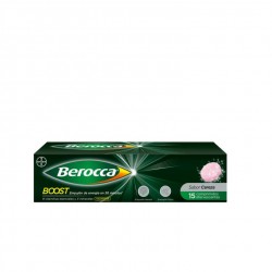 Berocca boost 15 comprimidos efervescentes-Farmacia Olmos