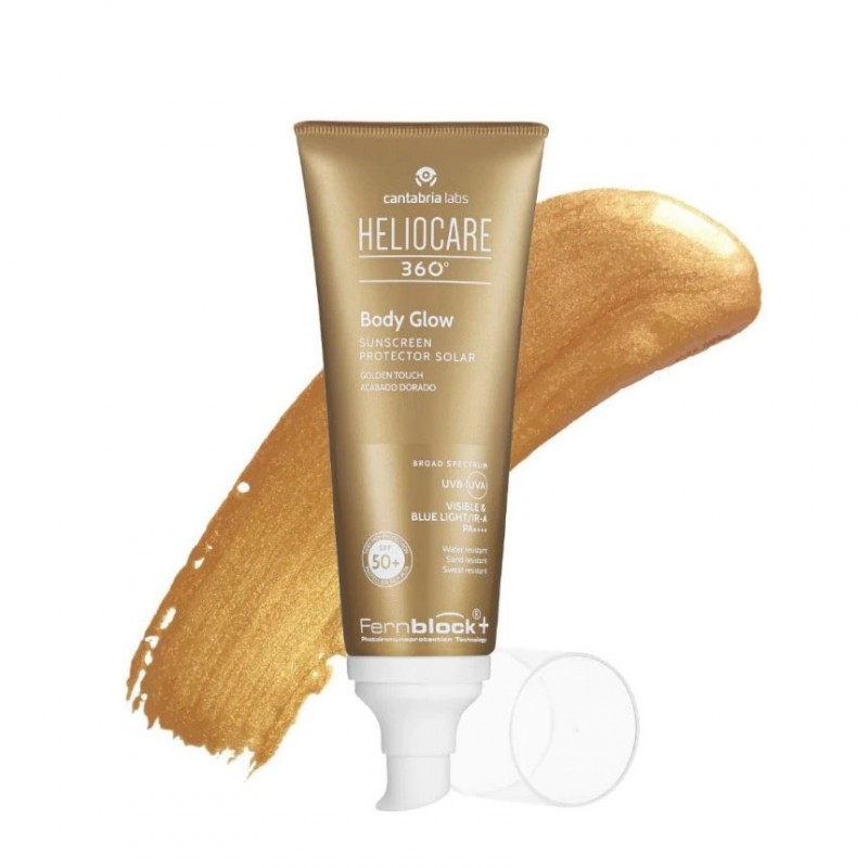 Heliocare 360º body glow spf50+ 100ml-Farmacia Olmos
