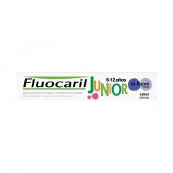Fluocaril junior 6-12 años gel 75ml bubble-Farmacia Olmos