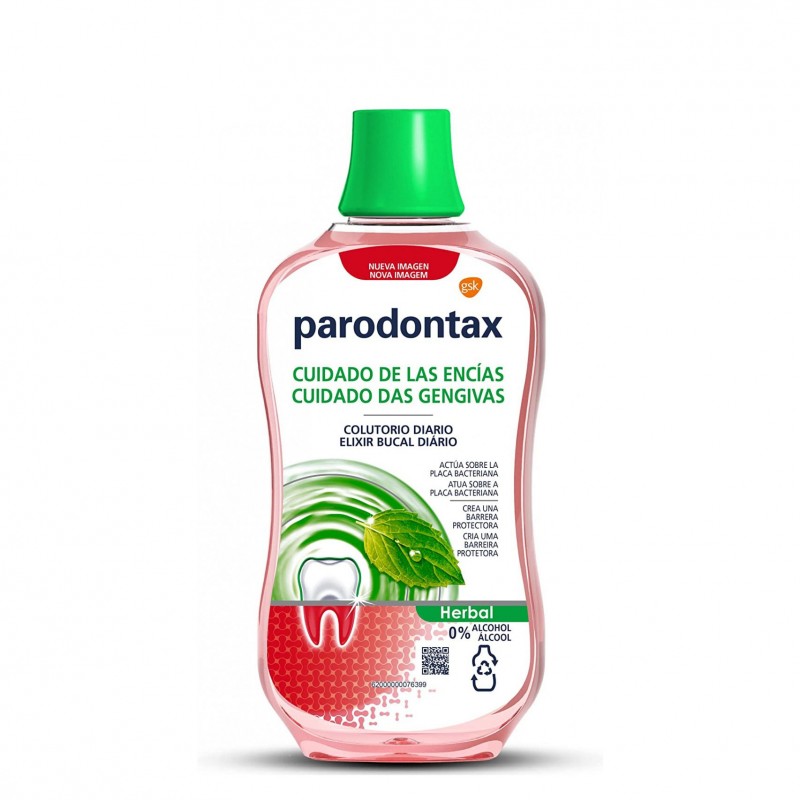 Parodontax herbal colutorio 500ml-Farmacia Olmos
