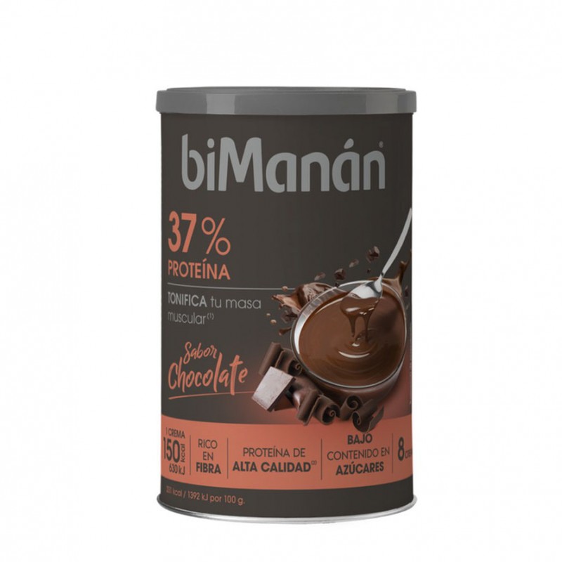 Bimanan be fit crema hiperproteica chocolate 360g-Farmacia Olmos