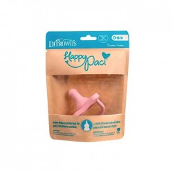 Dr brown´s chupete silicona rosa 0-6m-Farmacia Olmos