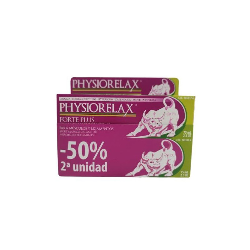 Physiorelax forte plus 75ml duplo-Farmacia Olmos