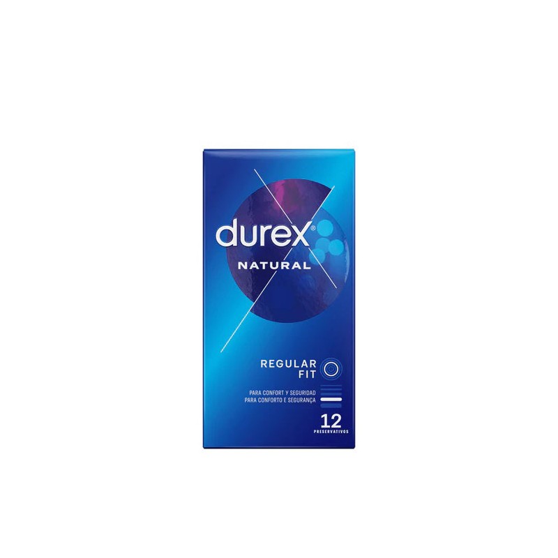 Durex natural 12 preservativos-Farmacia Olmos
