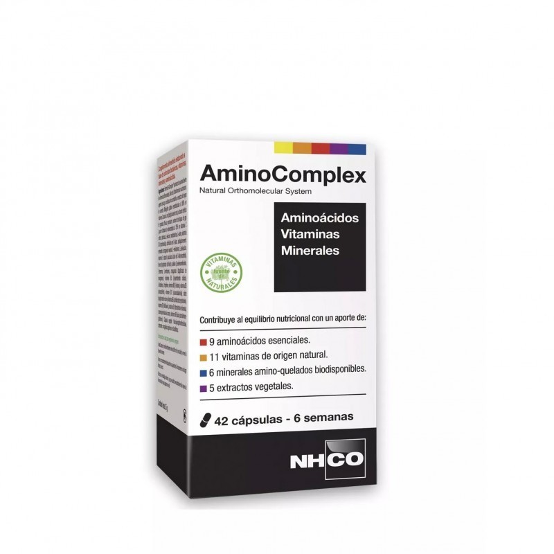 Nhco aminocomplex  42 capsulas-Farmacia Olmos