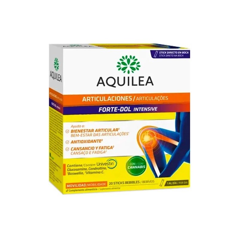 Aquilea articulaciones forte dol intensive 20 sticks-Farmacia Olmos