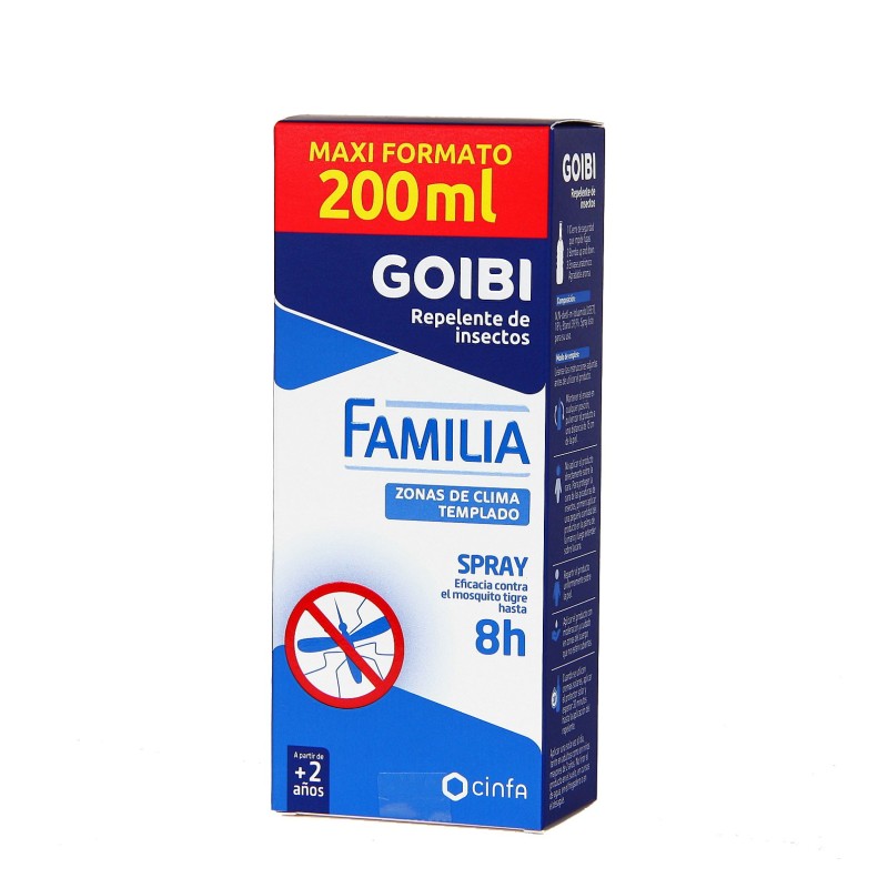 Goibi antimosquitos familia spray 200ml-Farmacia Olmos