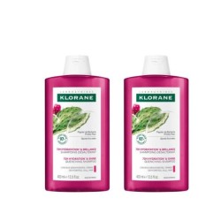 Klorane champu hidratacion y brillo higo de barbaria 400ml duplo-Farmacia Olmos