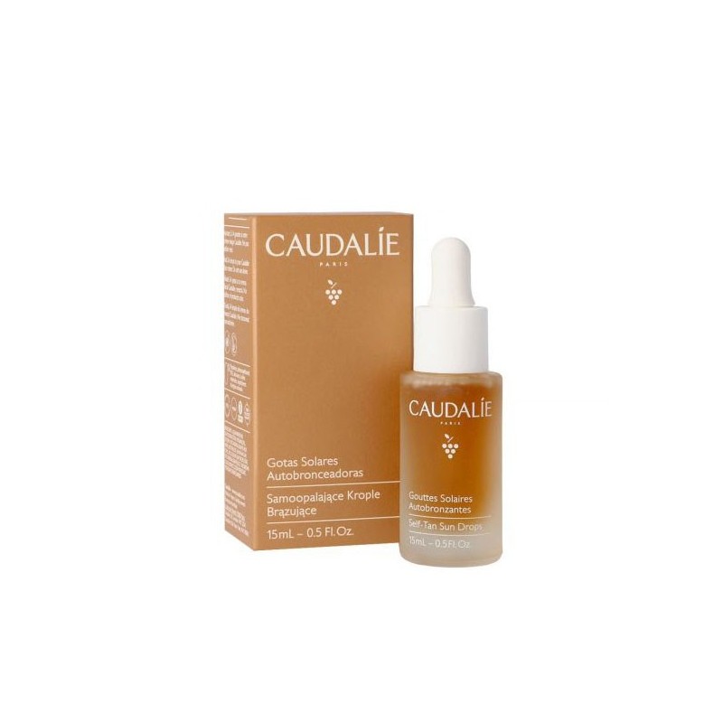Caudalie gotas solares autobronceadoras 15ml-Farmacia Olmos