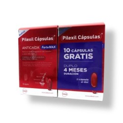Pilexil anticaida fortemax  60 capsulas duplo - Farmacia Olmos.
