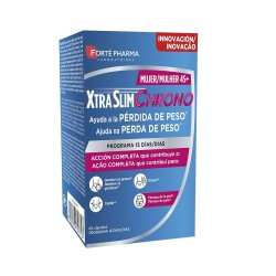 Forte pharma xtraslim chrono mujer 45+  60 capsulas - Farmacia Olmos.