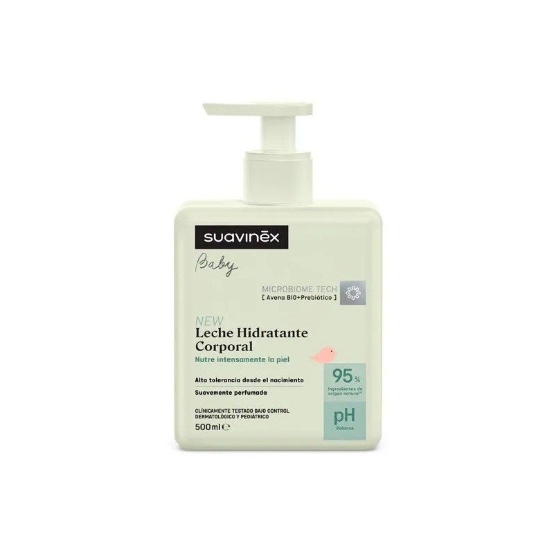 Suavinex baby leche hidratante corporal 500ml-Farmacia Olmos
