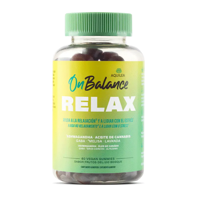 Aquilea onbalance relax  60 gominolas sabor frutos del bosque-Farmacia Olmos