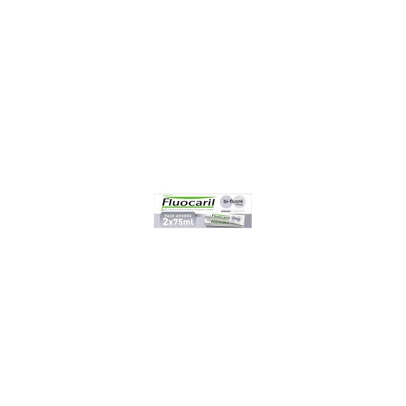 Fluocaril blanqueante 75ml duplo-Farmacia Olmos