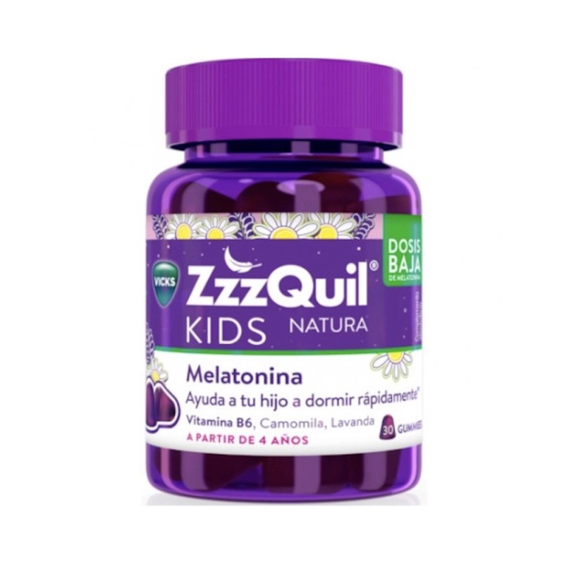 Comprar Zzzquil natura kids 30 gummies sabor frutos del bosque