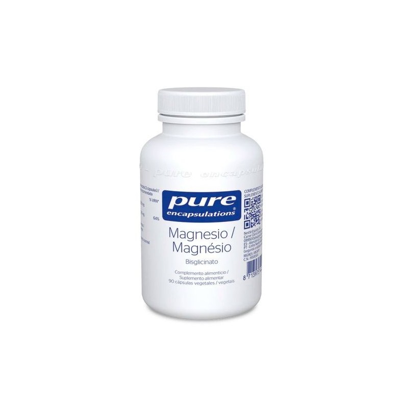 Pure encapsulations magnesio 90 capsulas - Farmacia Olmos.
