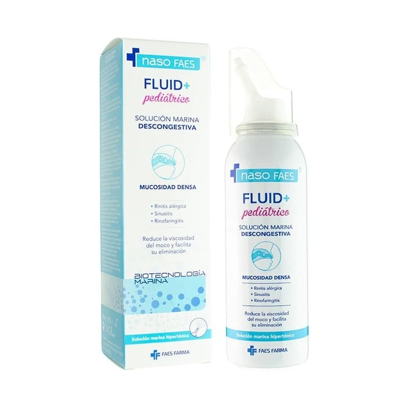 Naso faes fluid+ pediatrico 100ml-Farmacia Olmos